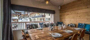 Chalet  is nestled right in the thick of Courchevel 1550. Wh