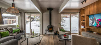 Chalet  is nestled right in the thick of Courchevel 1550. Wh