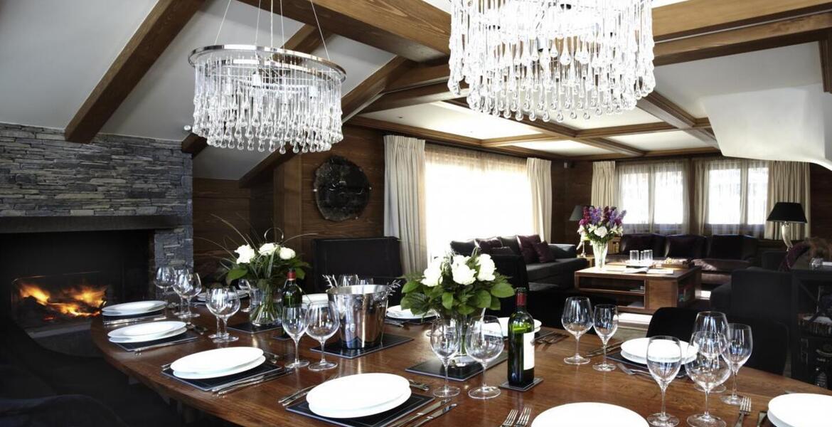 The Chalet is a recently built chalet, luxuriously equipped 