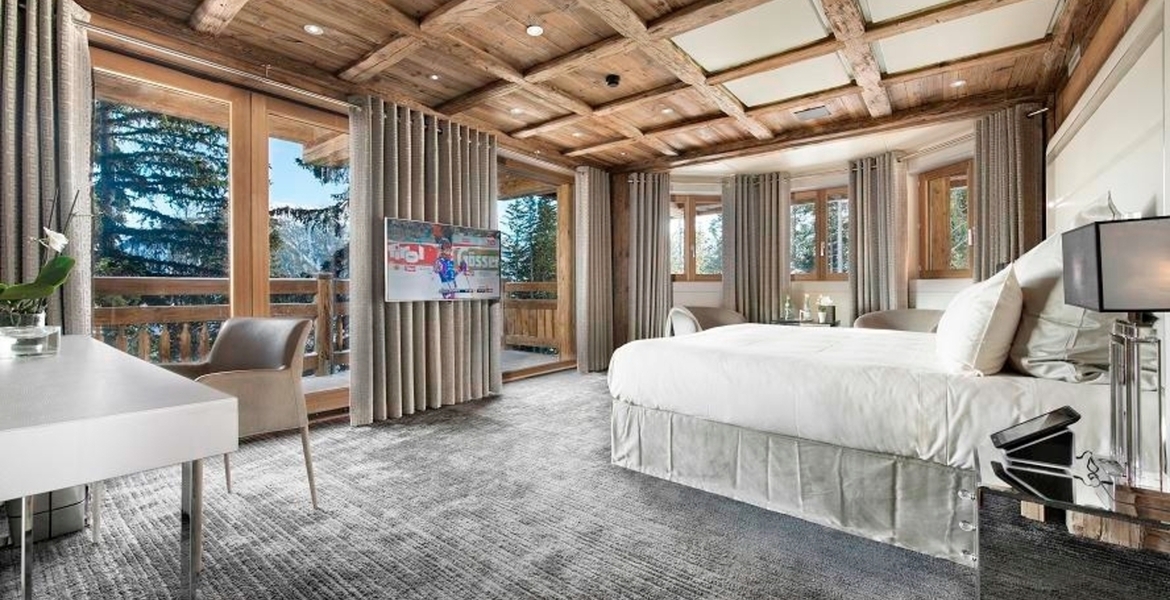 Suite-chalet Courchevel 1850 CHAMBRES EN SUITE - SALLE DE FÊ