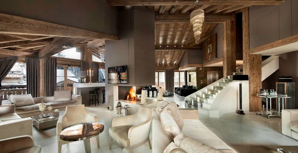 Chalet in Courchevel 1850 8 suites of 35-60m2 for Maximum 15