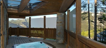5-room chalet for holiday rental  sleeps 8 4 bedrooms 5 beds