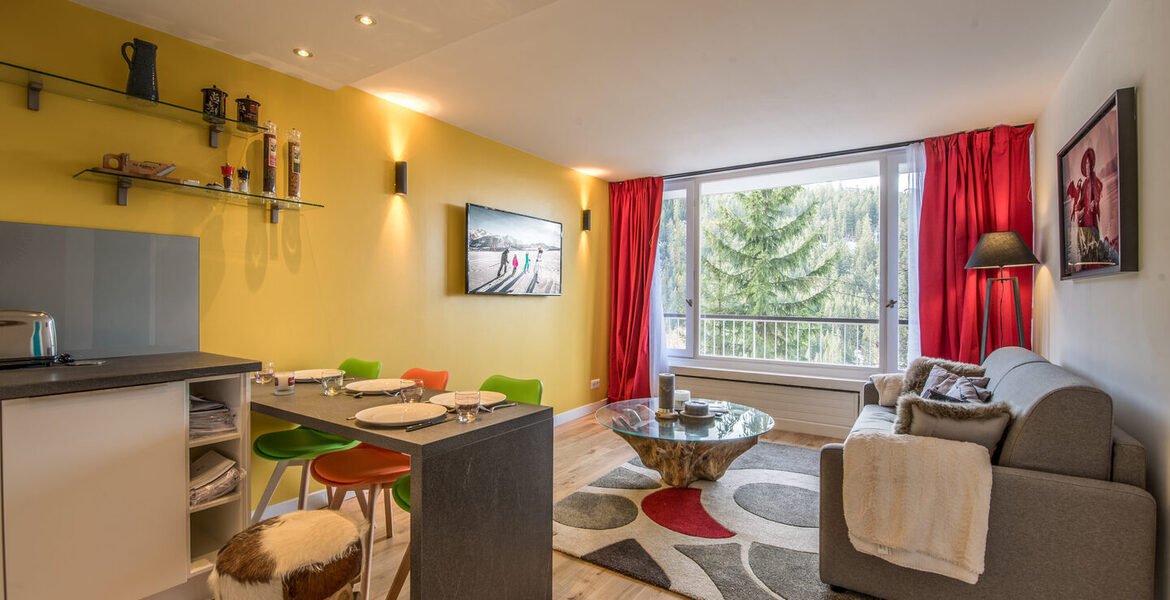 Charming renovated flat in Courchevel Moriond Attractive 3-r