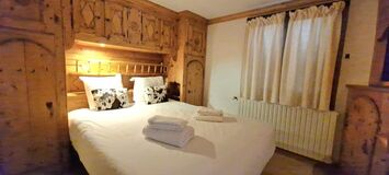 Este Chalet de 200m2 en Plantret, Courchevel 1850 se alquila