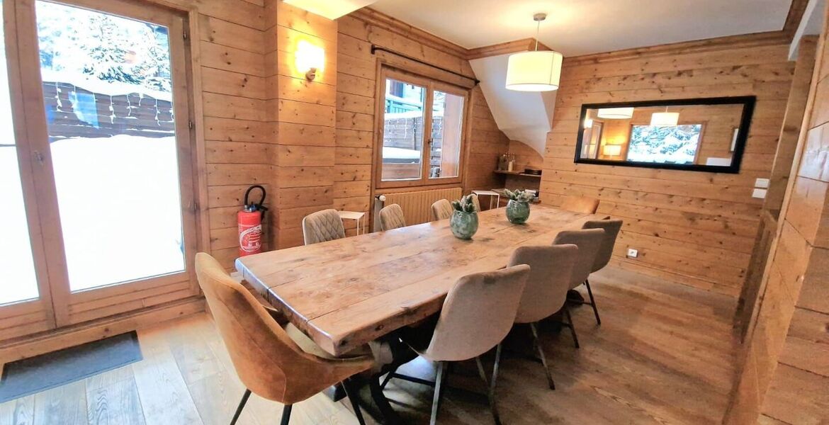 This 200m2 Chalet in Plantret, Courchevel 1850  is for rent 