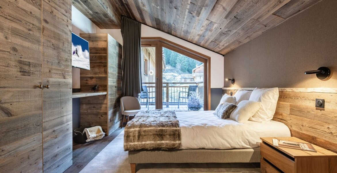 Holiday rental 5-room flat Courchevel 1550 10 people4 bedroo