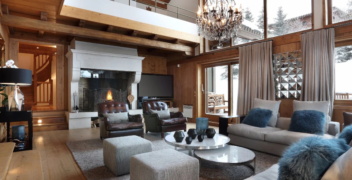 Luxueux halet à louer Courchevel 1650 Moriond avec 350 m²