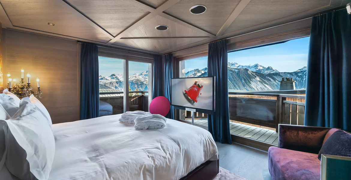 Le chalet Courchevel à louer avec 938 m² et 5 chambres 