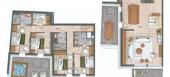 Duplex for rent in Meribel
