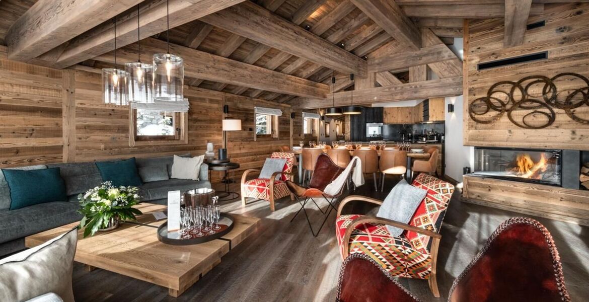 Chalet for rent in Meribel