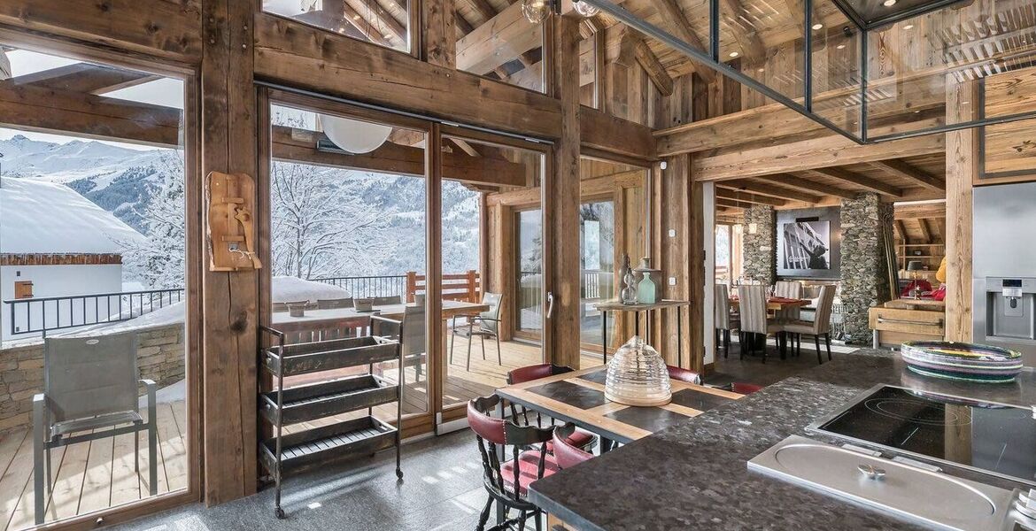 Chalet for rent in Meribel