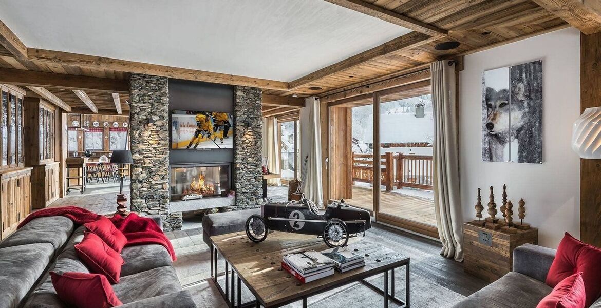 Chalet for rent in Meribel