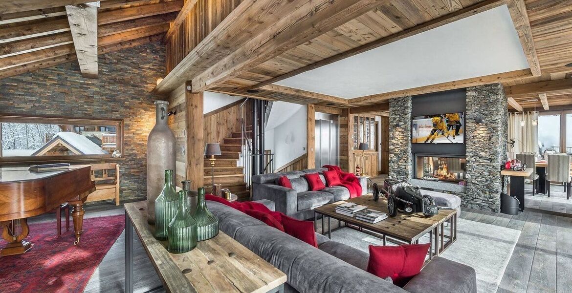 Chalet for rent in Meribel