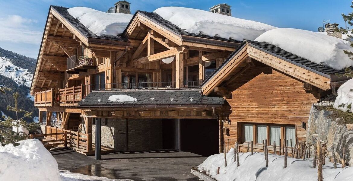 Chalet for rent in Meribel