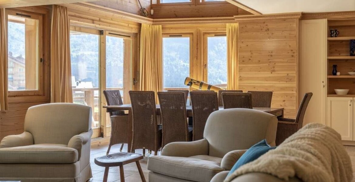 Lo último en propiedades para esquiar. Chalet en Meribel