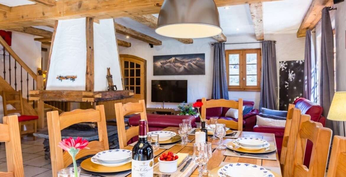 Chalet en Meribel perfecto para 12 personas de lujo