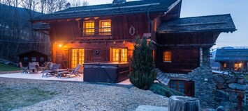 Chalet en Meribel perfecto para 12 personas de lujo