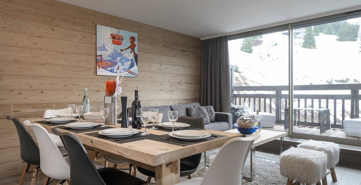 Flat 3 rooms Courchevel Moriond 58m² 