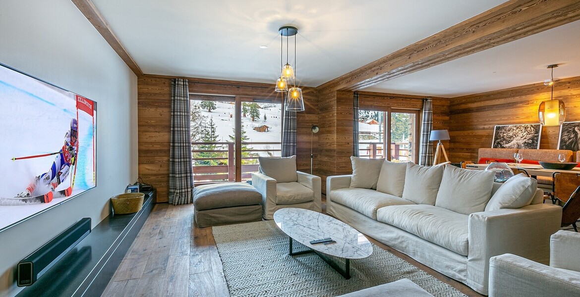 Luxury flat with a surface area of 200 m² in Meribel