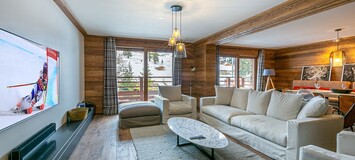 Piso de lujo con una superficie de 200 m² en Meribel