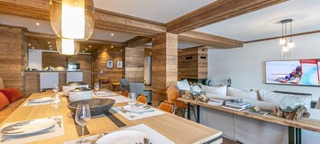 Piso de lujo con una superficie de 200 m² en Meribel