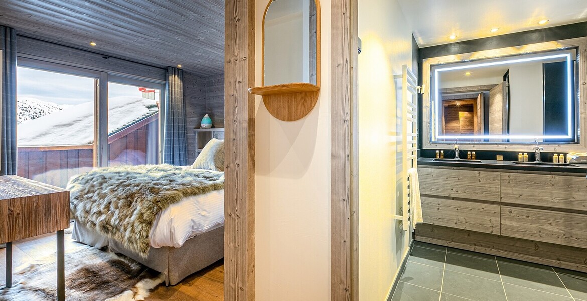 Luxury flat with a surface area of 200 m² in Meribel