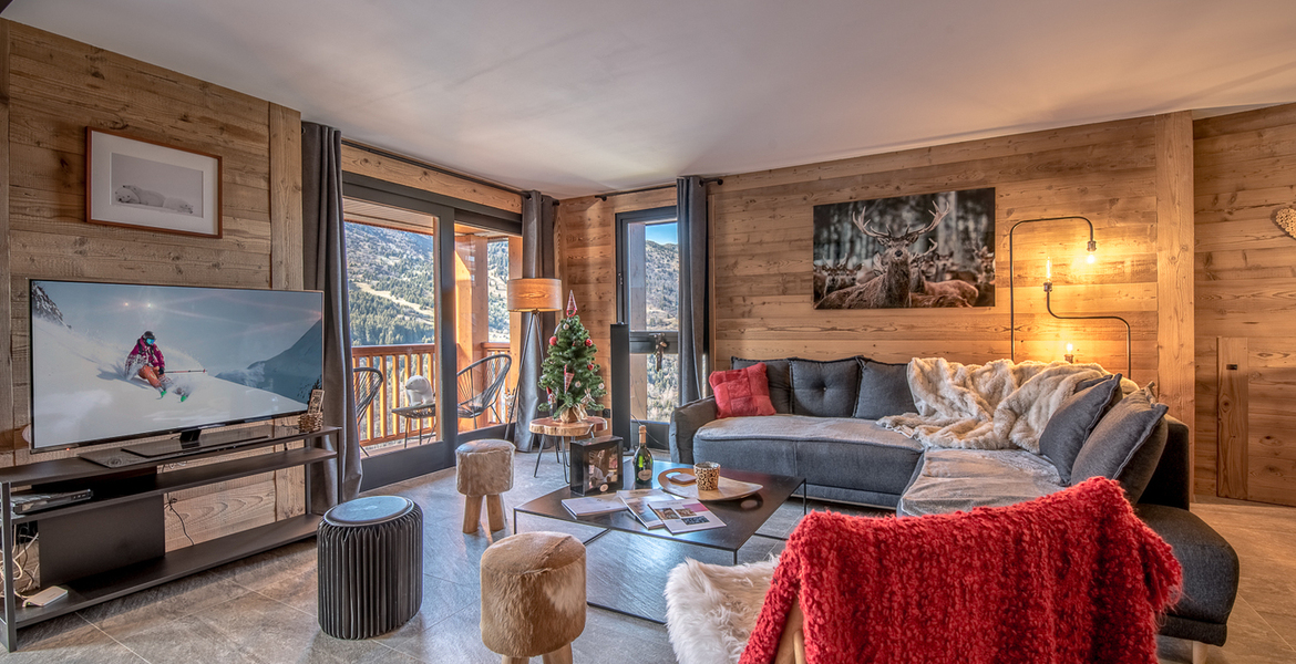 Appartement entièrement rénové à Meribel 