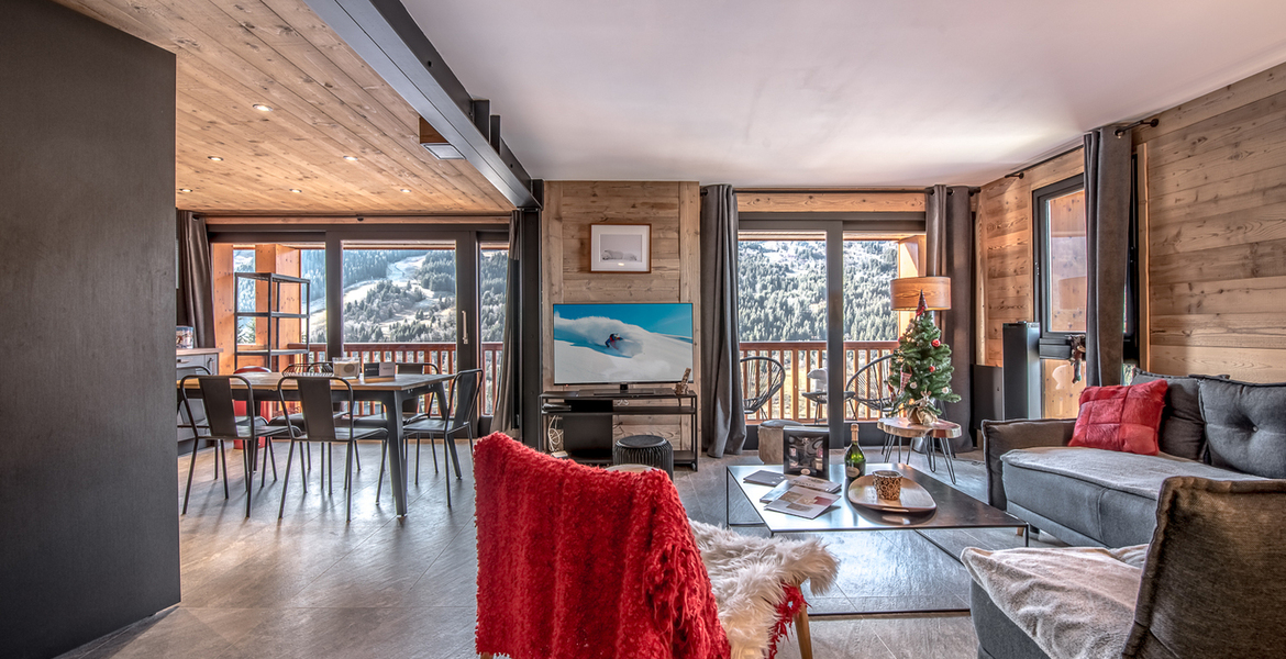 Appartement entièrement rénové à Meribel 