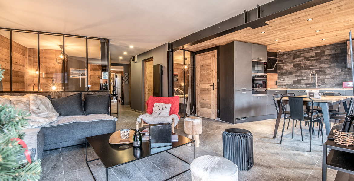 Appartement entièrement rénové à Meribel 