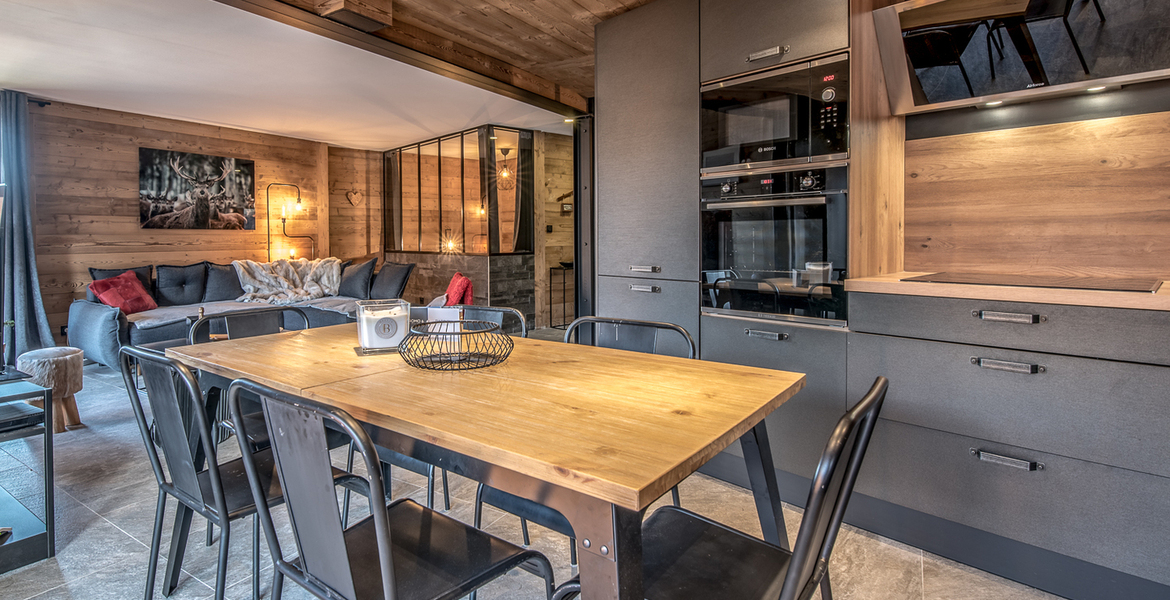 Completely renovated apartment in Meribel