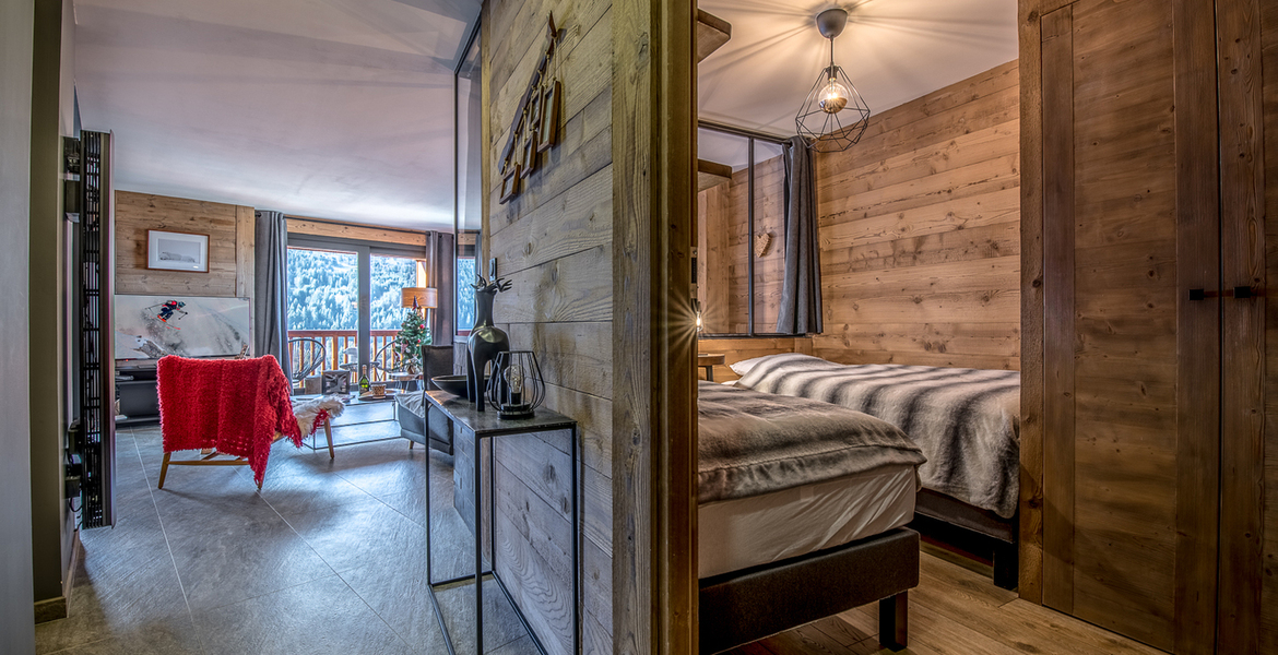 Appartement entièrement rénové à Meribel 