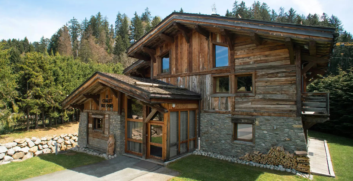 Grand chalet à Megève Alpes françaises France pour 15