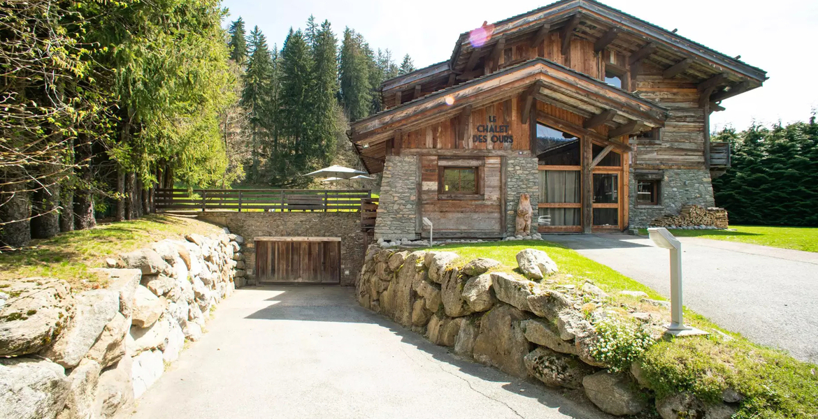 Grand chalet à Megève Alpes françaises France pour 15