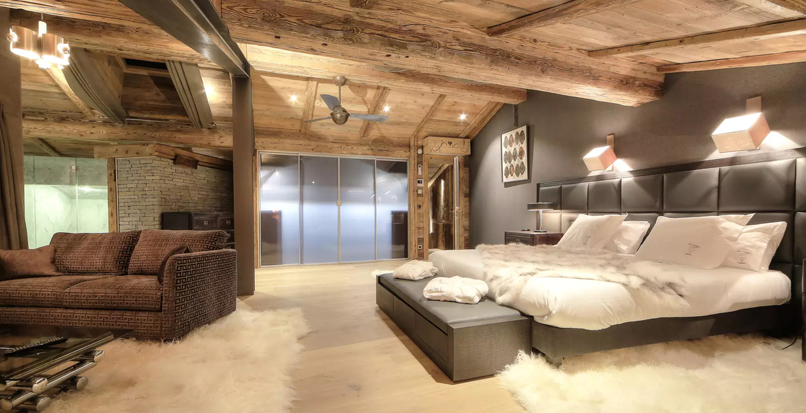 Chalet à Megève pour 16 personnes avec 7 chambres 