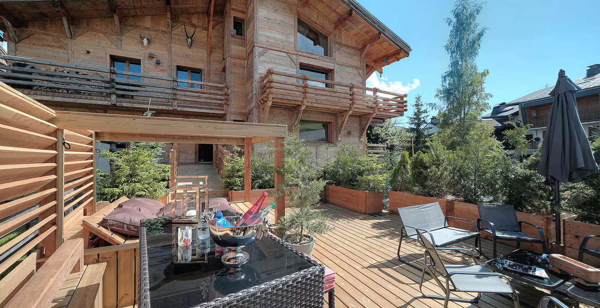 Chalet in Megève for 16 guests with 7 bedrooms 