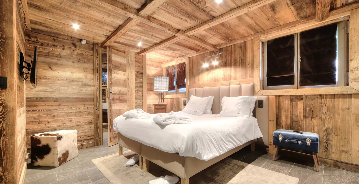 Chalet à Megève pour 16 personnes avec 7 chambres 