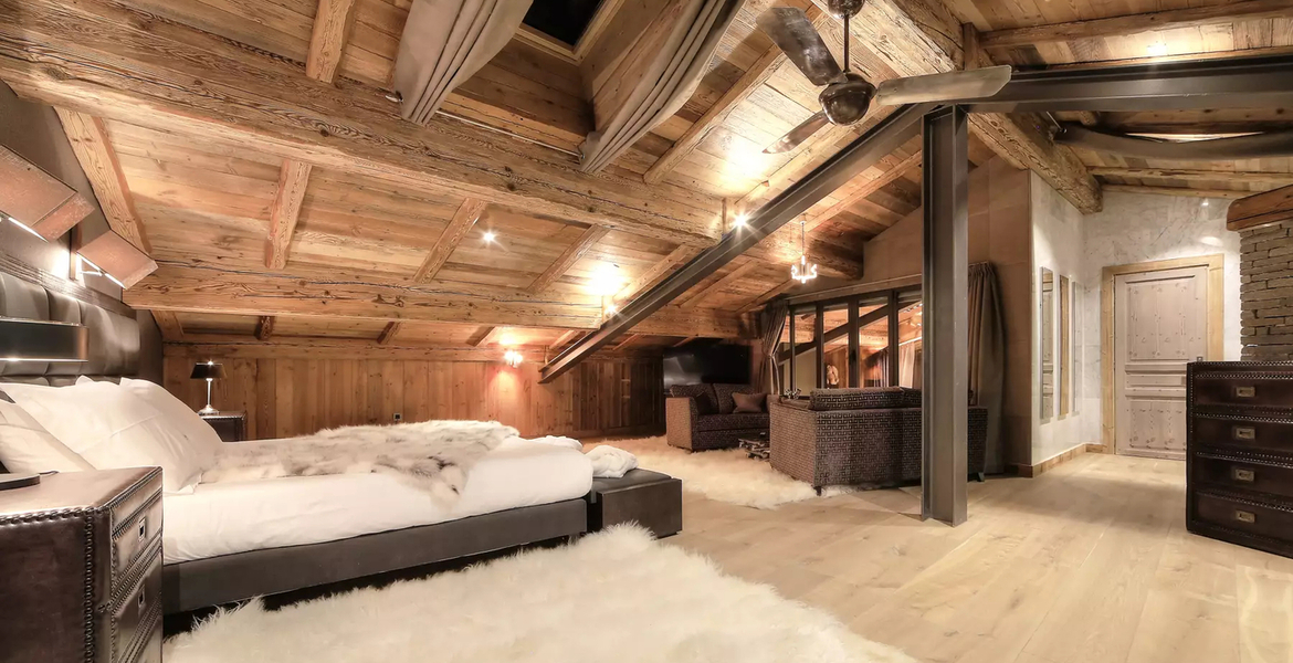 Chalet in Megève for 16 guests with 7 bedrooms 