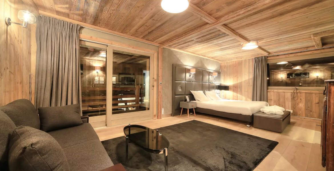 Chalet à Megève pour 16 personnes avec 7 chambres 