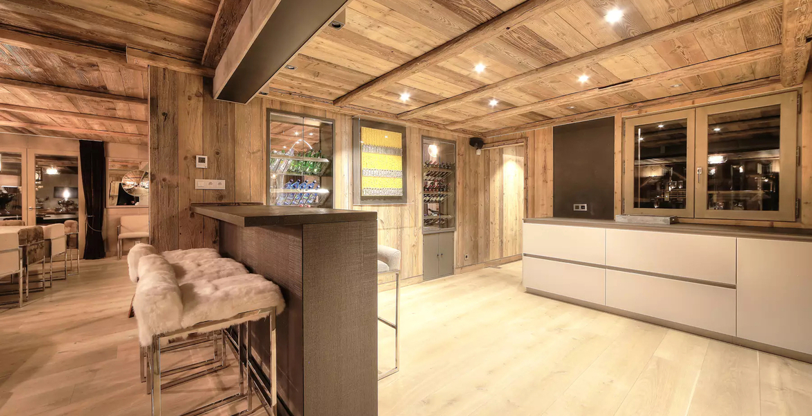 Chalet in Megève for 16 guests with 7 bedrooms 