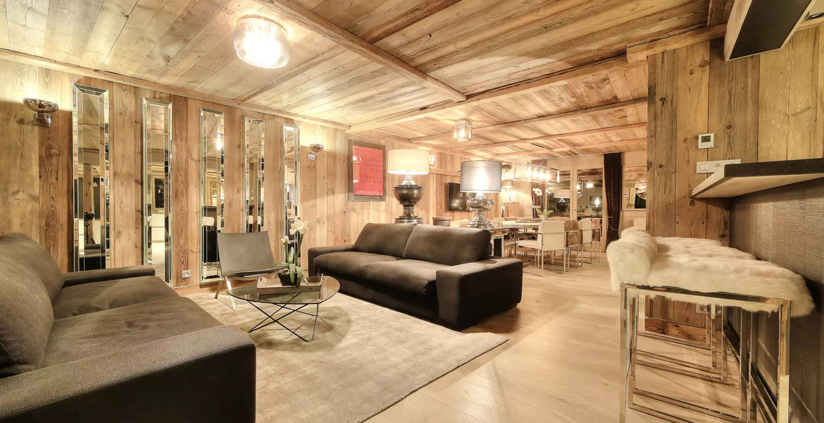 Chalet in Megève for 16 guests with 7 bedrooms 