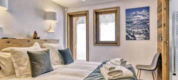 This is a luxury chalet in Megève for 16 people with 400 m² 