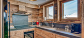 This is a luxury chalet in Megève for 16 people with 400 m² 