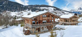 This is a luxury chalet in Megève for 16 people with 400 m² 