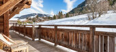 This is a luxury chalet in Megève for 16 people with 400 m² 