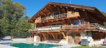 Magnifique chalet à Megève pour 16 personnes avec 7 chambres