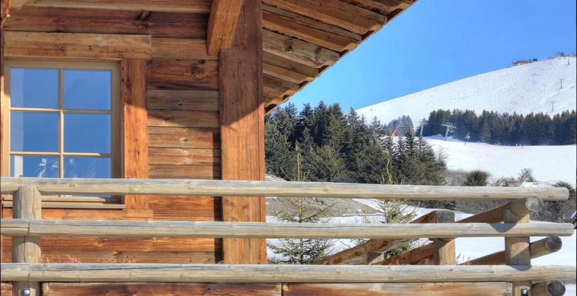 Magnifique chalet à Megève pour 16 personnes avec 7 chambres