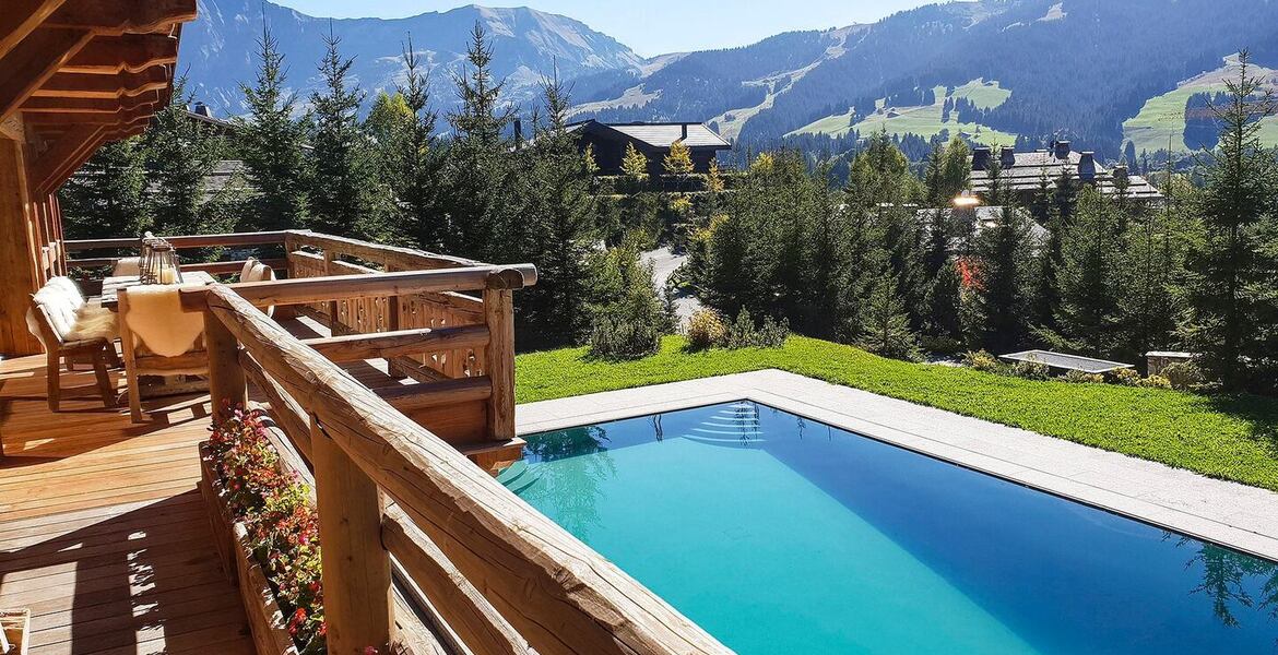 Magnifique chalet à Megève pour 16 personnes avec 7 chambres