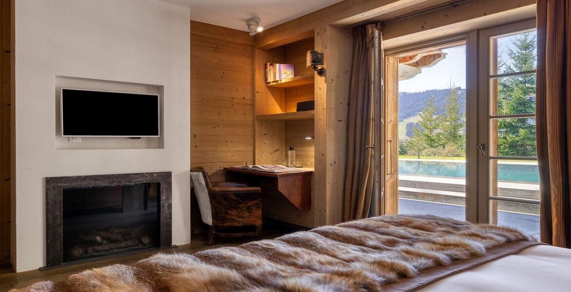 Precioso Chalet en Megève para 16 con 7 dormitorios 