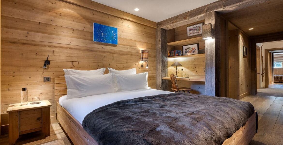 Magnifique chalet à Megève pour 16 personnes avec 7 chambres