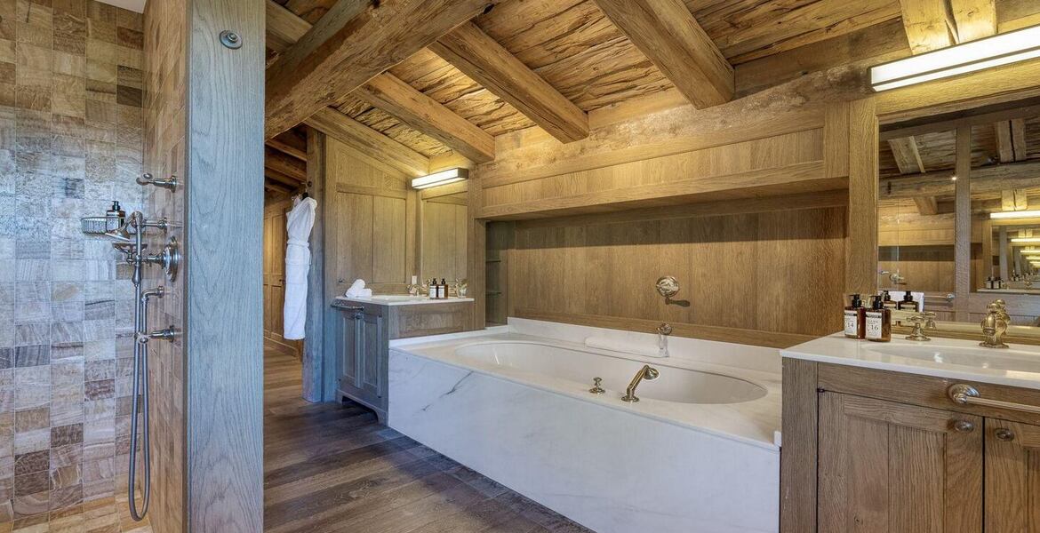 Beautiful Chalet in Megève for 16 with 7 bedrooms